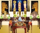 Cách bài trí bàn thờ theo phong thủy